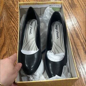 Easy Street Classic Black Heels